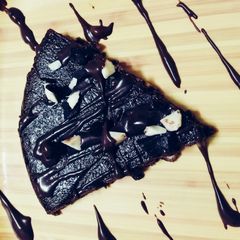 Chocolate paneer cake A picture of Chocolate paneer cake.