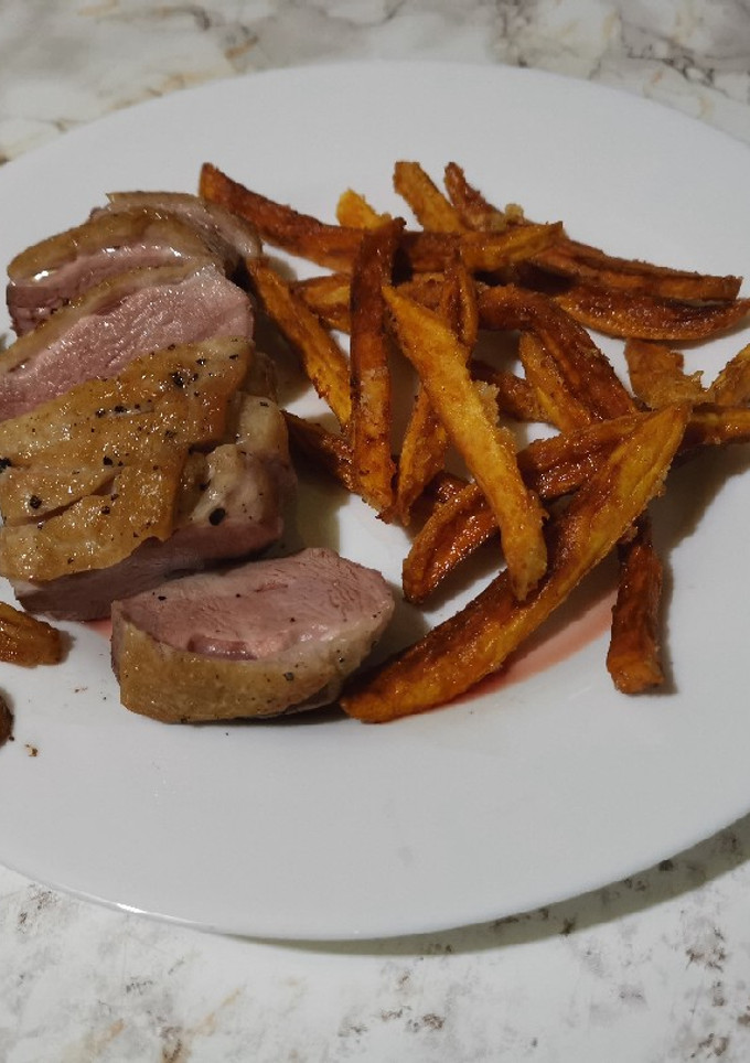 Rosé kacsamell recept fotója
