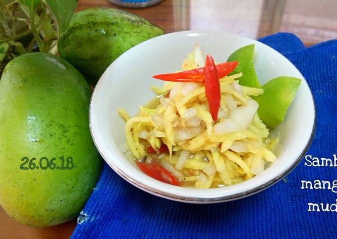 Resep Sambal Mangga Muda Oleh Mia Shary Cookpad