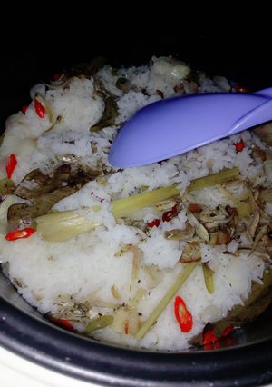 Foto resep Nasi liwet sunda ricecoker