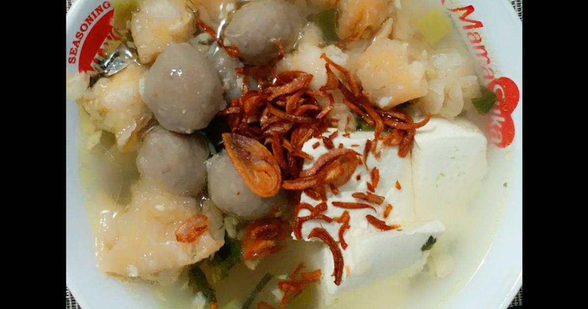 Resep Batagor Kuah Simple Baso Tahu Siomay Kuah Oleh Ima Sabara Cookpad