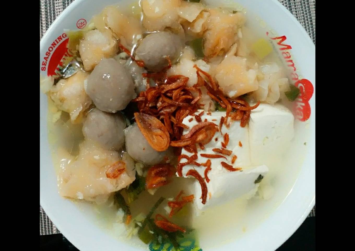 Batagor Kuah Simple / Baso Tahu Siomay Kuah