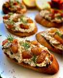 Брускетты с карамелизированной грушей 🍐и шампиньонами