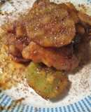 Шашлык с киви