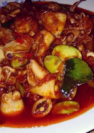 Foto resep Cumi asin hot super
