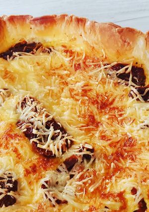 Une photo de Tarte façon Quiche tomate séchée