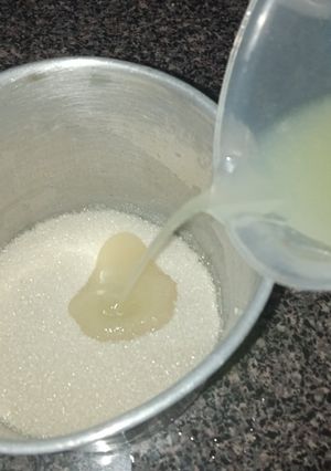 Una foto de Coulis de limón para receta Navi-DAT