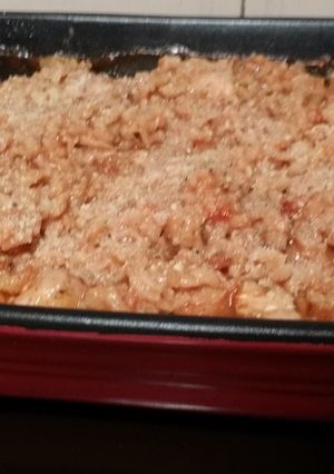 A picture of Baked Chicken Risotto.