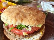 Una foto de pan con harina psyllium