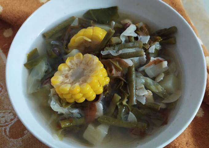 Sayur asem labu siam