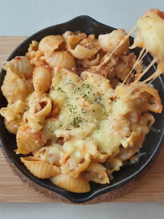 焗烤肉醬貝殼麵 的食譜成品照片