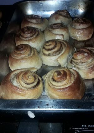 Una foto de Rollos de canela