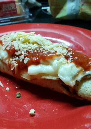 Una foto de Canelones de carne y verdura
