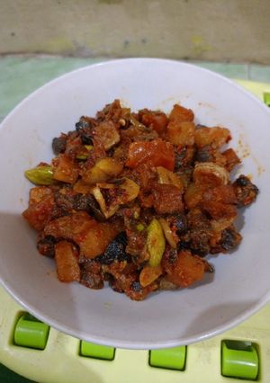 Foto resep Sambel goreng kentang rempela ati