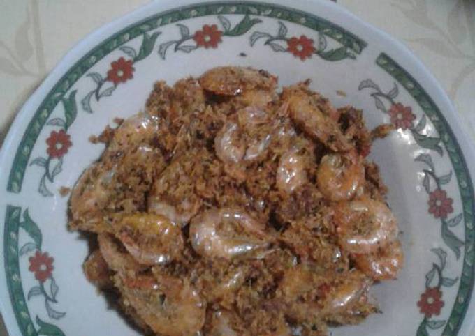 Udang serundeng