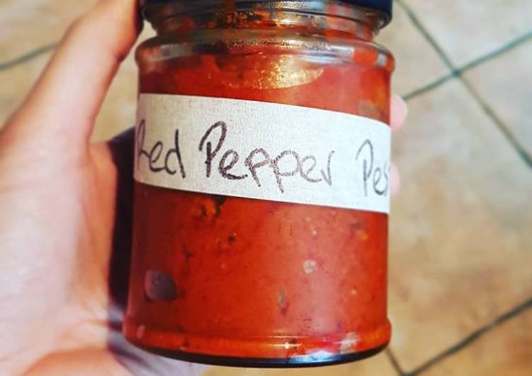 Easiest Way to Prepare Perfect Red Pepper Pesto
