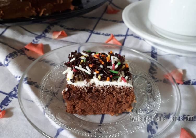 Resep Bolu putih telur simple gak pakai ribet Anti Gagal