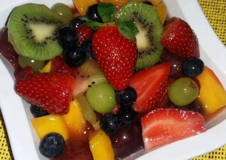 Recipe of Favorite Valentine's Fruit Salad