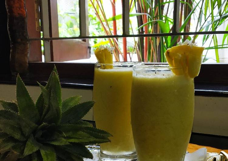 Steps to Prepare Homemade Pina Colada