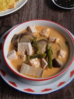 Foto resep Sayur Lodeh Pedas Jawa (Kacang Panjang Terong Tahu Tempe)