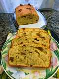 Budín de banana y nuez