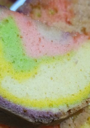Foto resep Bolu pelangi