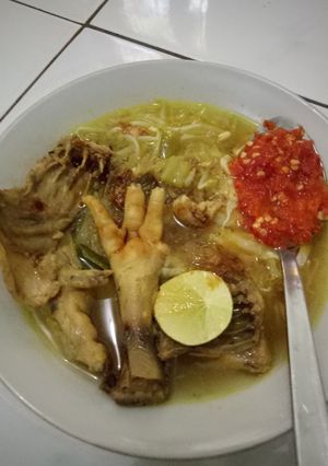 Foto resep Soto (tulang) Ayam dan Ceker