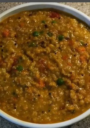 A picture of Saat dhan no khichdo makarshankrant special.