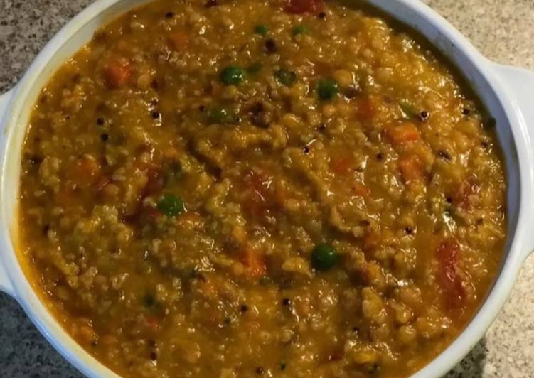 Simple Way to Prepare Quick Saat dhan no khichdo makarshankrant special