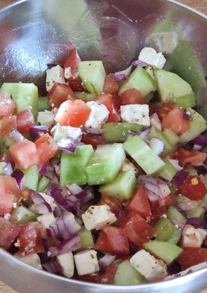 Görögsaláta recept fotója