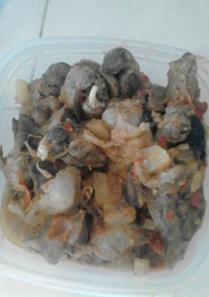 Foto resep Sambal Ati Ampela Santan pedas