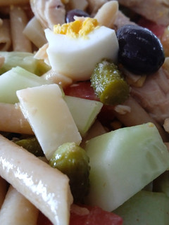 Una foto de Ensalada de pasta rápida