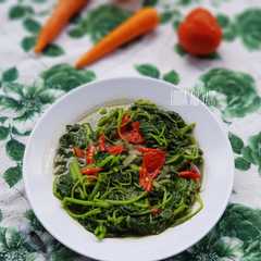 รูปของ Tumis bayam sederhana