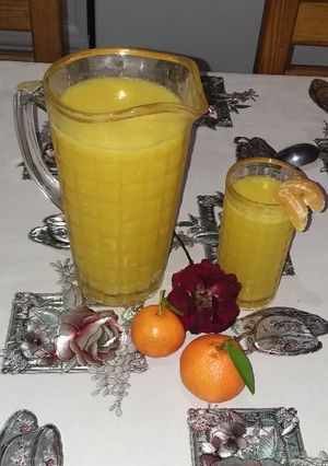 صورة لوصفة عصير البرتقال المنعش