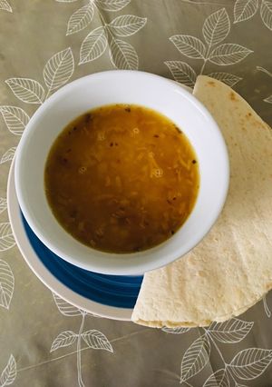 A picture of Easy lentil soup.