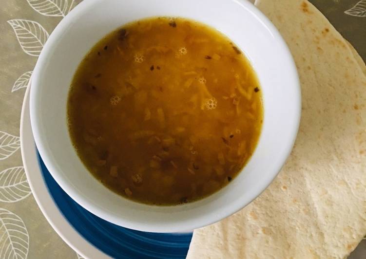 Steps to Make Perfect Easy lentil soup