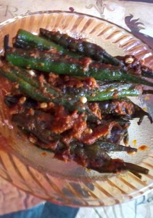 A picture of Bhindi masala.
