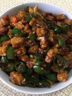 Foto resep Orek Tempe Cabe Hijau