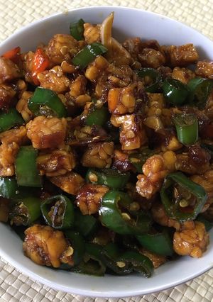 Foto resep Orek Tempe Cabe Hijau
