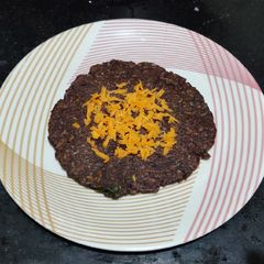 A picture of Ragi rotti.