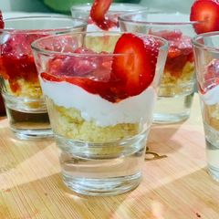 3 layered ~ strawberry delight A picture of 3 layered ~ strawberry delight.