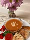 Tomato Cream Soup/Sup Krim Tomat ala Turki (Ibu Mertua)/Domatesli Corbasi