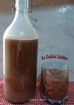 Foto resep Es Coklat Seliter