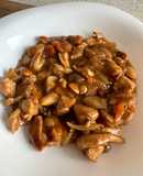 Pollo con Almendras estilo asiático