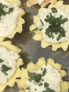 Una foto de Tartaletas rellenas de pollo