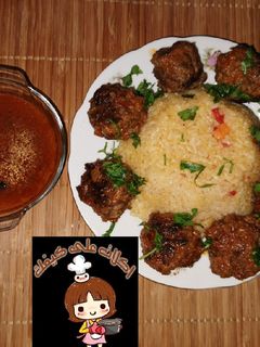صورة لوصفة رز بالخضار