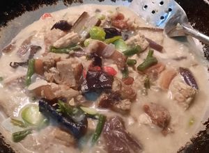 Foto resep Mangut iwak pee/ ikan pare asap masak santan