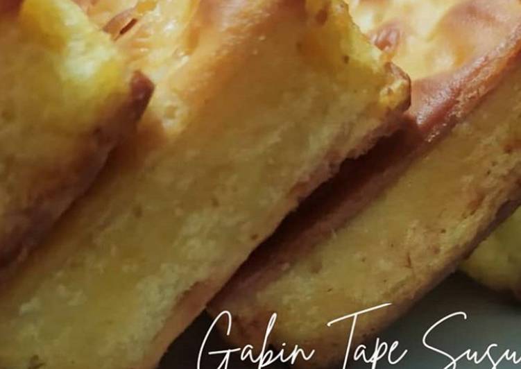 Resep Gabin Tape Susu, Enak Banget