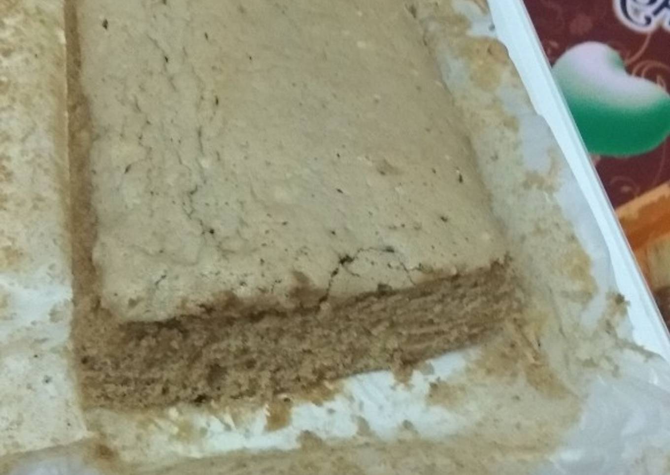 Bolu sederhana dan enak (bolu untuk kue tart)