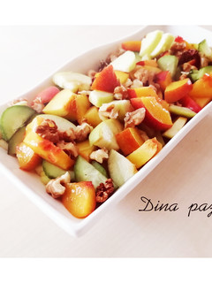 عکسی از دستور سالاد میوه تابستانی
